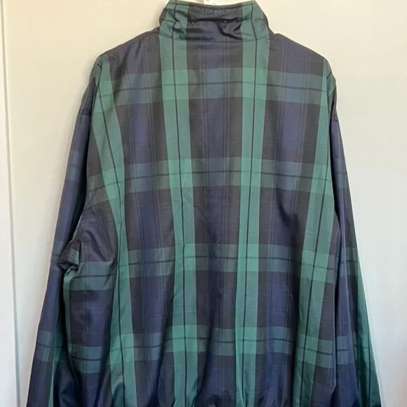 Plaid Golf Quarter Zip - Picture 2 of 2